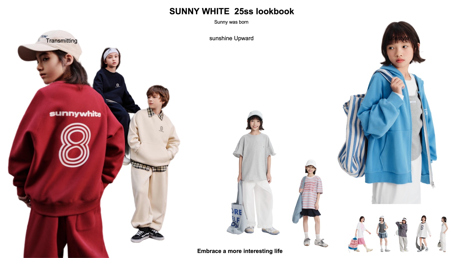 SUNNY WHITE 25ss lookbook