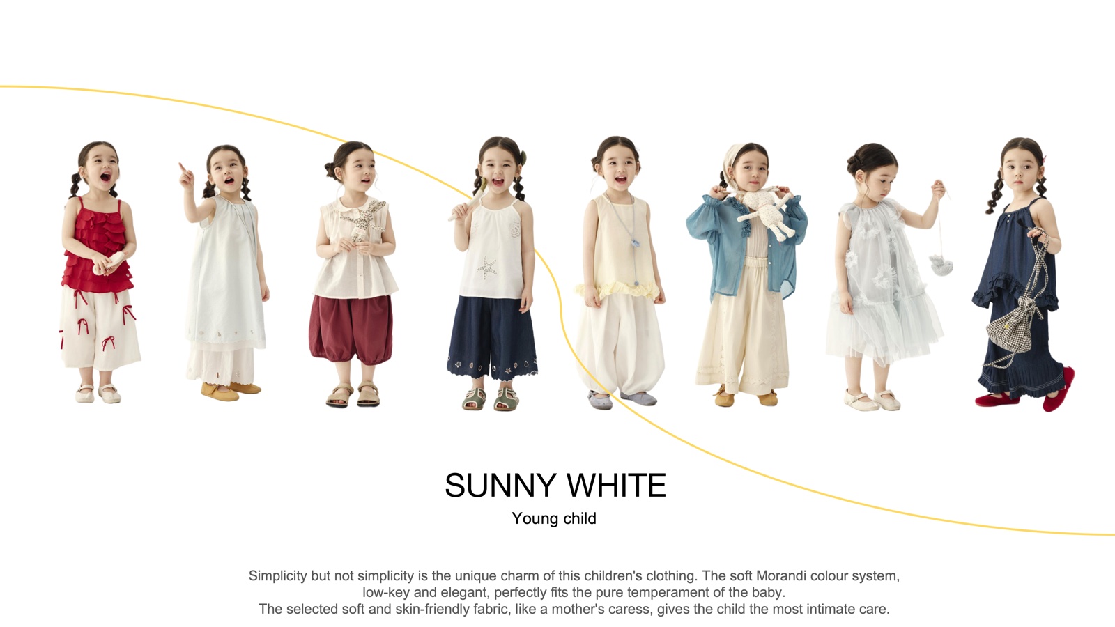 SUNNY WHITE 25ss lookbook